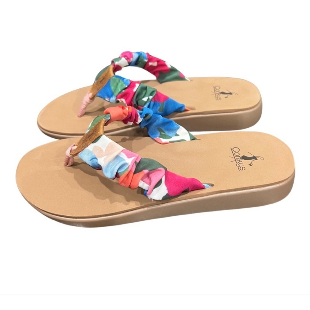 Corkys Ripple floral size 9